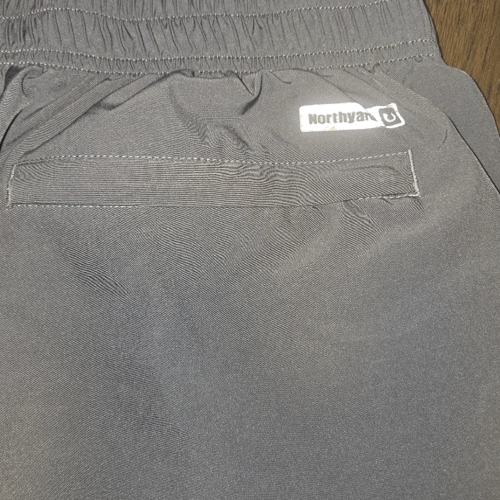 Gray Men's Northyard Swim Trunks, 3XL, Zip Pockets